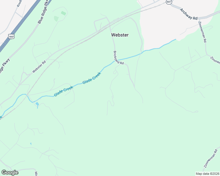 map of restaurants, bars, coffee shops, grocery stores, and more near 331 Memory Lane in Blue Ridge