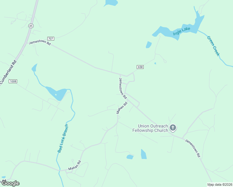 map of restaurants, bars, coffee shops, grocery stores, and more near 156 Jamestown Road in Farmville