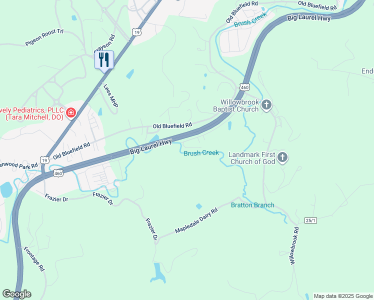 map of restaurants, bars, coffee shops, grocery stores, and more near 548 Winfrey Lane in Princeton