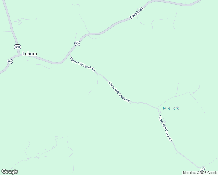 map of restaurants, bars, coffee shops, grocery stores, and more near Upper Mill Creek Road in Garner