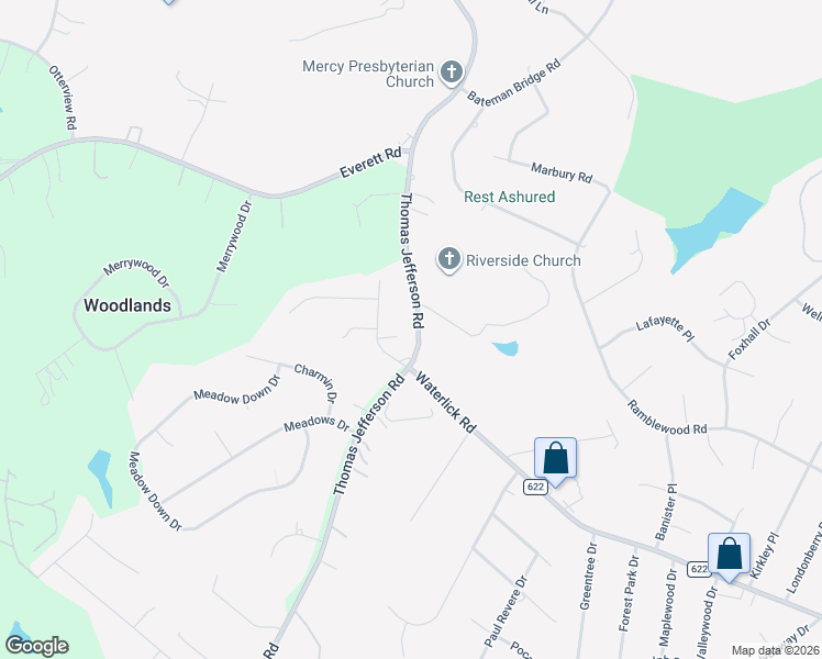 map of restaurants, bars, coffee shops, grocery stores, and more near 2576 State Route 811 in Forest
