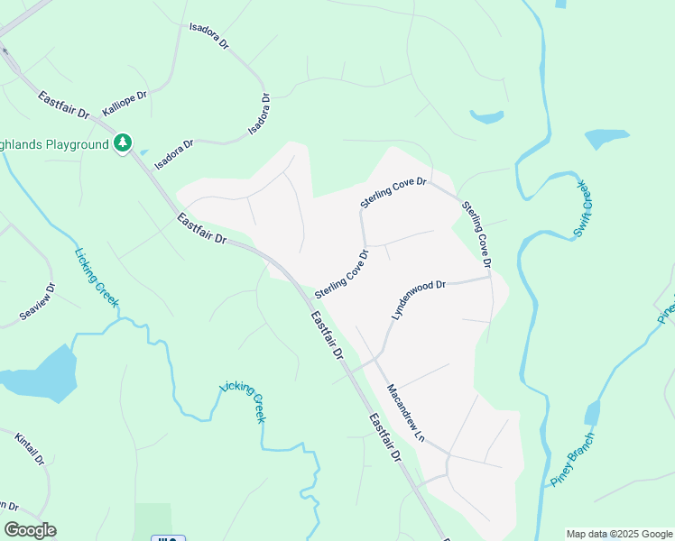 map of restaurants, bars, coffee shops, grocery stores, and more near 11218 Sterling Cove Drive in Chesterfield