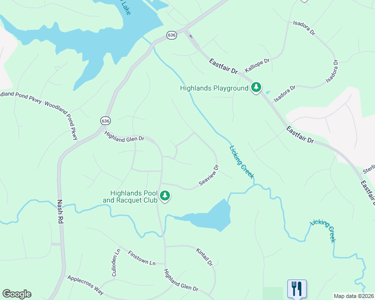 map of restaurants, bars, coffee shops, grocery stores, and more near 11413 Shellharbor Court in Chesterfield