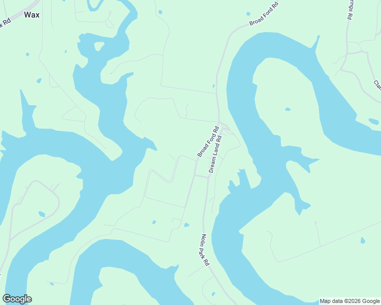 map of restaurants, bars, coffee shops, grocery stores, and more near 2892 Broad Ford Road in Clarkson