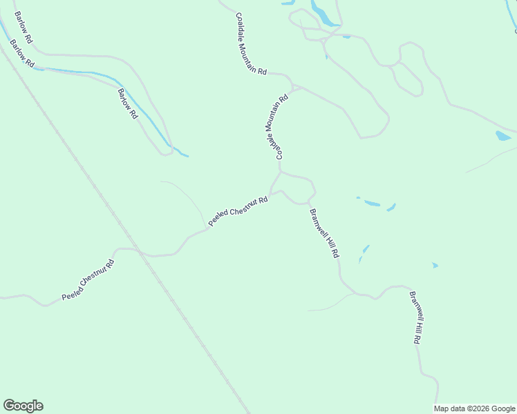 map of restaurants, bars, coffee shops, grocery stores, and more near Peeled Chestnut Road in Mercer County