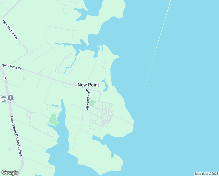 map of restaurants, bars, coffee shops, grocery stores, and more near 1012 Sand Bank Road in Port Haywood
