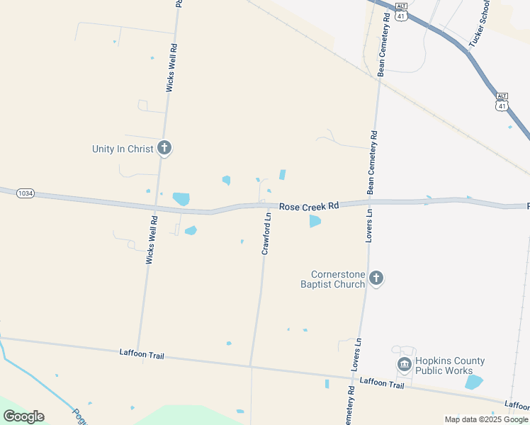 map of restaurants, bars, coffee shops, grocery stores, and more near 2-194 Crawford Lane in Madisonville