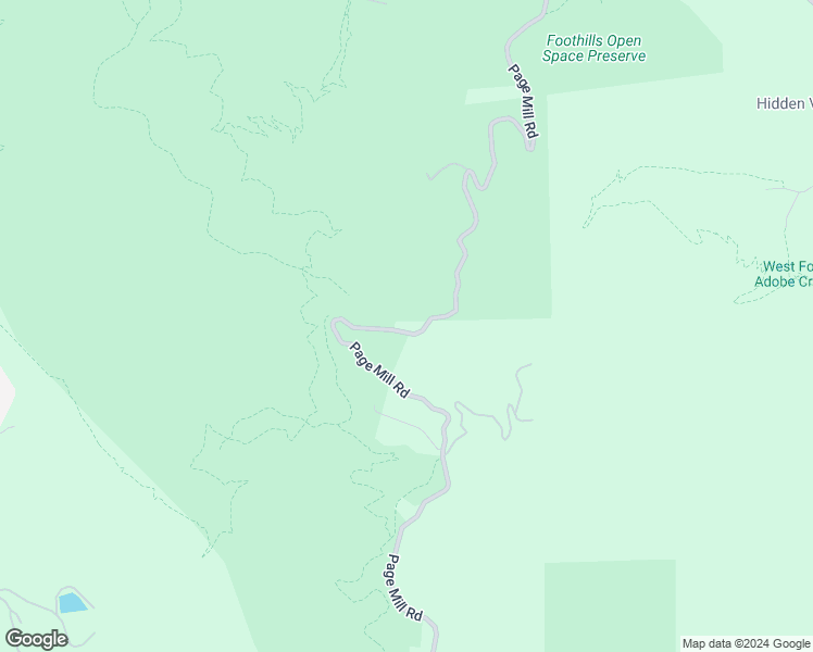 map of restaurants, bars, coffee shops, grocery stores, and more near 3810 Page Mill Road in Los Altos