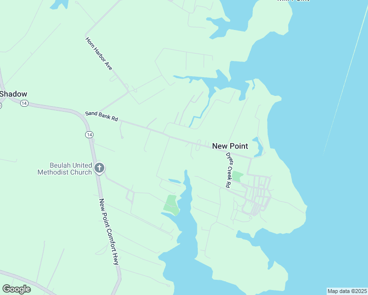 map of restaurants, bars, coffee shops, grocery stores, and more near 516 Sand Bank Road in Port Haywood