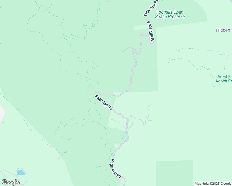 map of restaurants, bars, coffee shops, grocery stores, and more near 3810 Page Mill Road in Los Altos