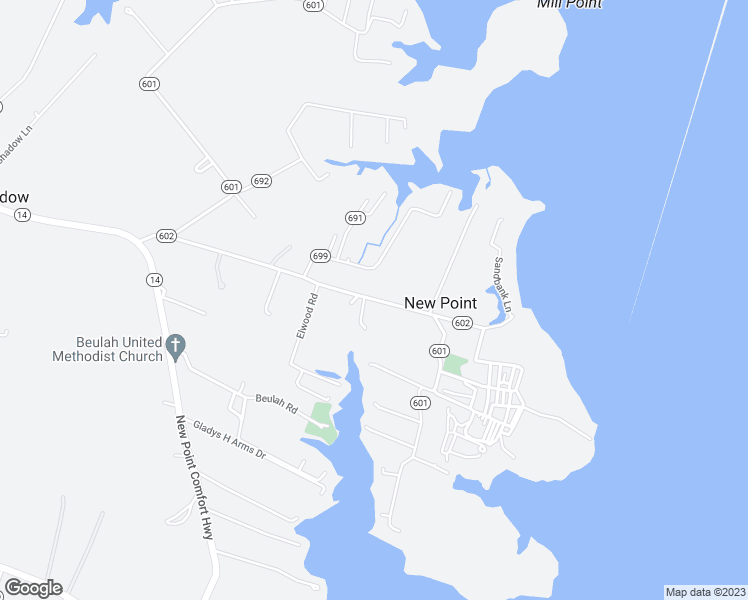 map of restaurants, bars, coffee shops, grocery stores, and more near in New Point