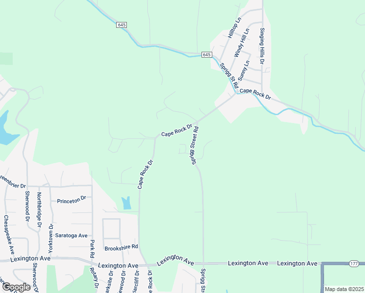 map of restaurants, bars, coffee shops, grocery stores, and more near 1113 Hidden Valley Drive in Cape Girardeau