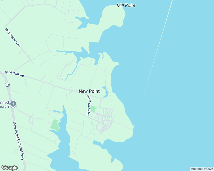 map of restaurants, bars, coffee shops, grocery stores, and more near 1012 Sand Bank Road in Port Haywood