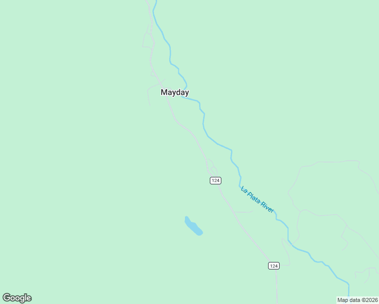 map of restaurants, bars, coffee shops, grocery stores, and more near 4099 County Road 124 in Hesperus