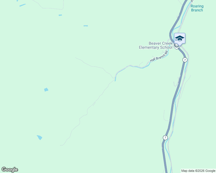 map of restaurants, bars, coffee shops, grocery stores, and more near Hall Branch Road in Knott County
