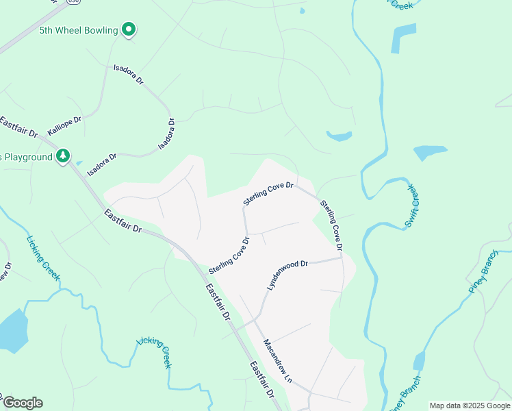 map of restaurants, bars, coffee shops, grocery stores, and more near 11137 Sterling Cove Drive in Chesterfield