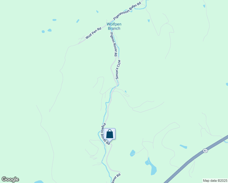 map of restaurants, bars, coffee shops, grocery stores, and more near Blacklick Hollow Road in Talcum