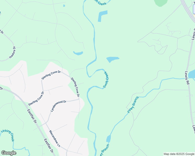 map of restaurants, bars, coffee shops, grocery stores, and more near 8200 Sterling Cove Terrace in Chesterfield