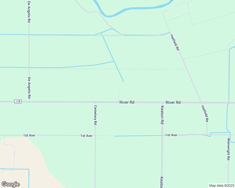map of restaurants, bars, coffee shops, grocery stores, and more near 23856 River Road in Stevinson