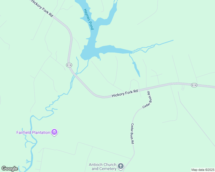 map of restaurants, bars, coffee shops, grocery stores, and more near 6066 Old Hickory Fork Road in Gloucester County