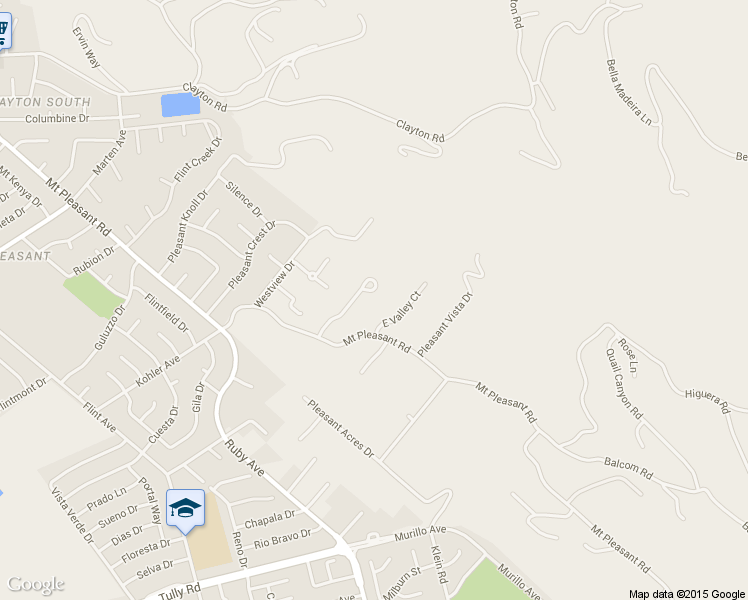 map of restaurants, bars, coffee shops, grocery stores, and more near 3660 Valley Ridge Ln in San Jose