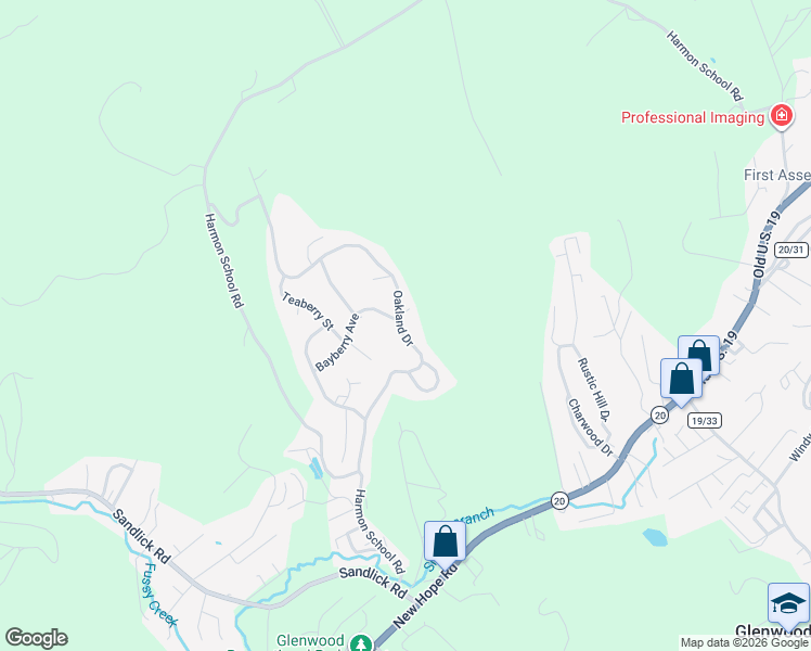 map of restaurants, bars, coffee shops, grocery stores, and more near 516 Oakland Dr in Princeton