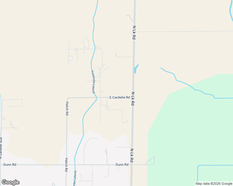 map of restaurants, bars, coffee shops, grocery stores, and more near 4050 Los Olivos Road in Merced