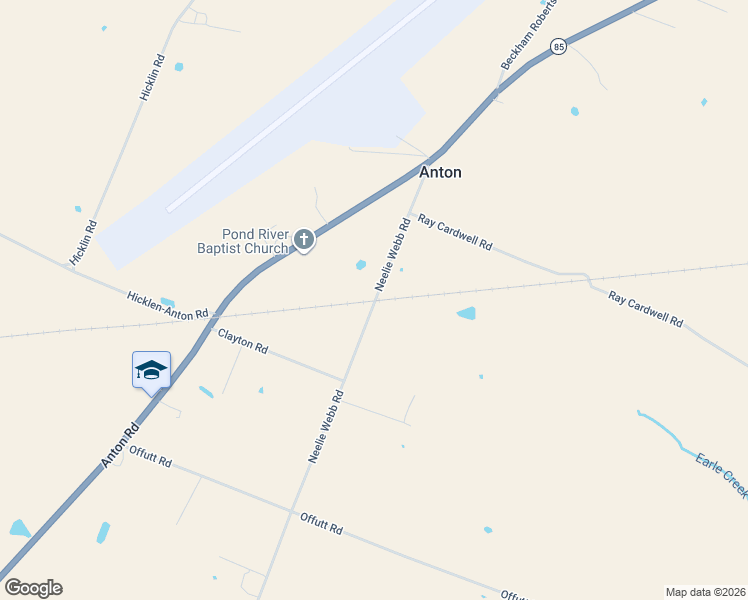 map of restaurants, bars, coffee shops, grocery stores, and more near 1313 Neelie Webb Road in Madisonville