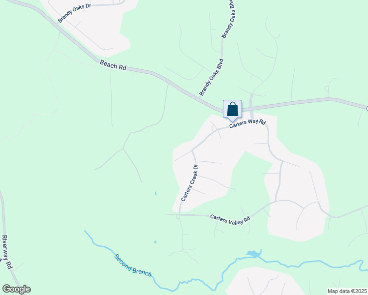 map of restaurants, bars, coffee shops, grocery stores, and more near 13500 Carters Way Road in Chesterfield