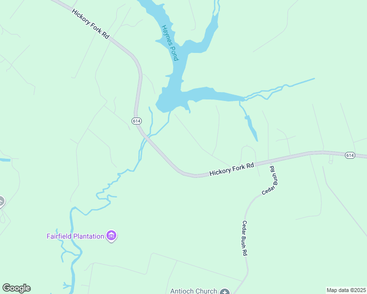 map of restaurants, bars, coffee shops, grocery stores, and more near 6020 Old Hickory Fork Road in Gloucester County