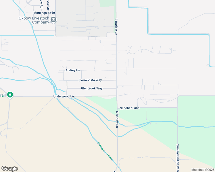 map of restaurants, bars, coffee shops, grocery stores, and more near 2656 Sierra Vista Way in Bishop