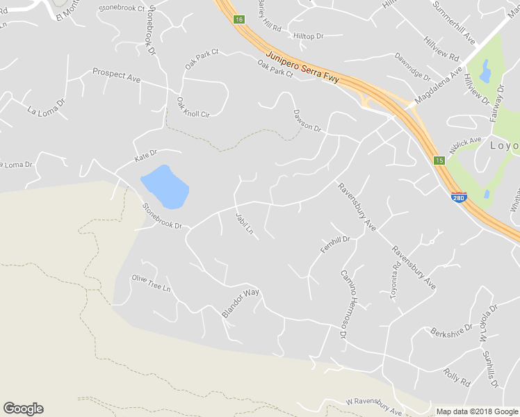 map of restaurants, bars, coffee shops, grocery stores, and more near 11198 Magdalena Road in Los Altos Hills