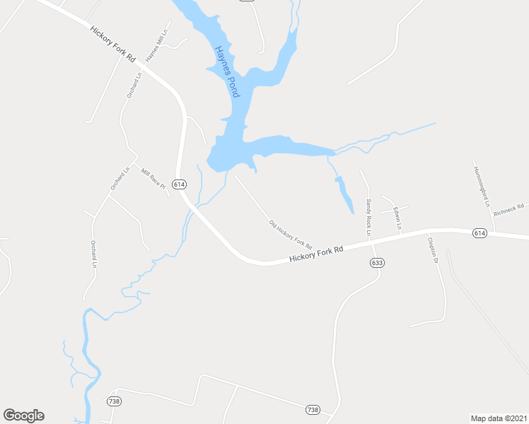 map of restaurants, bars, coffee shops, grocery stores, and more near 4928 Old Hickory Fork Road in Gloucester County