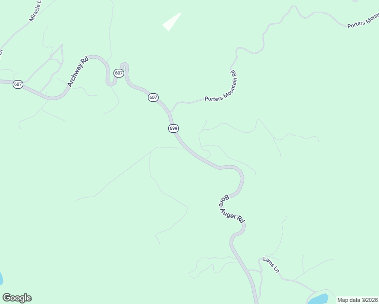 map of restaurants, bars, coffee shops, grocery stores, and more near 5351 Bore Auger Road in Blue Ridge