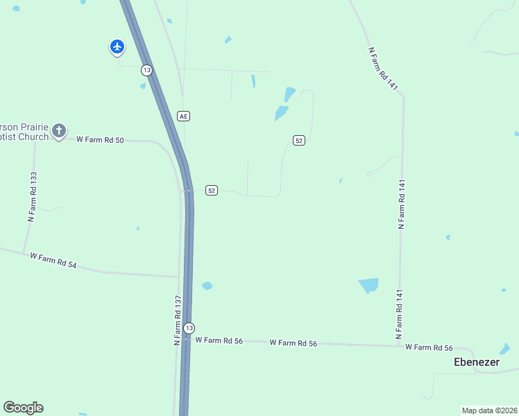 map of restaurants, bars, coffee shops, grocery stores, and more near 2580 West Pinewood Drive in Willard