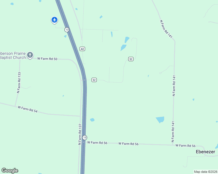 map of restaurants, bars, coffee shops, grocery stores, and more near 2580 West Pinewood Drive in Willard