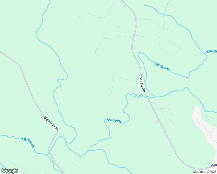 map of restaurants, bars, coffee shops, grocery stores, and more near 2841 Everett Road in Forest