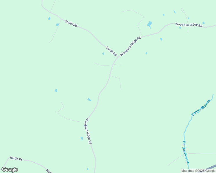map of restaurants, bars, coffee shops, grocery stores, and more near 1356-2494 Woodrum Ridge Road in Liberty