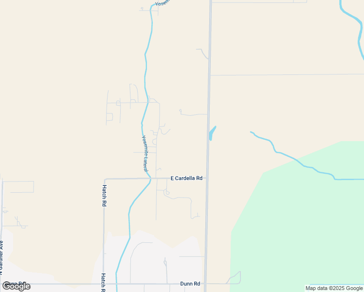 map of restaurants, bars, coffee shops, grocery stores, and more near 4156 Los Olivos Road in Merced
