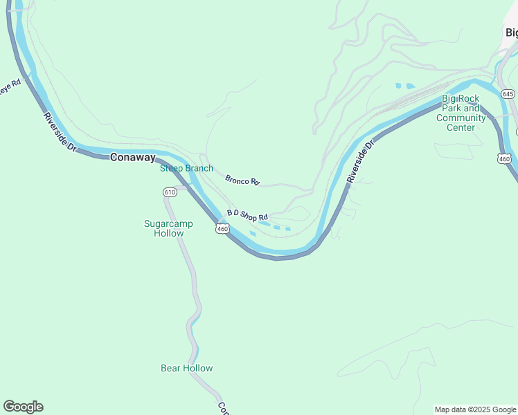 map of restaurants, bars, coffee shops, grocery stores, and more near in Big Rock