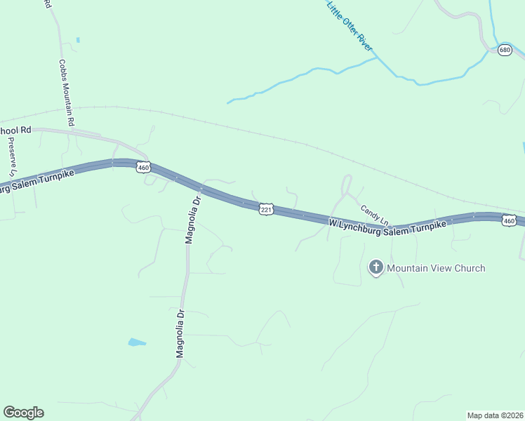 map of restaurants, bars, coffee shops, grocery stores, and more near 3288 U.S. 221 in Bedford