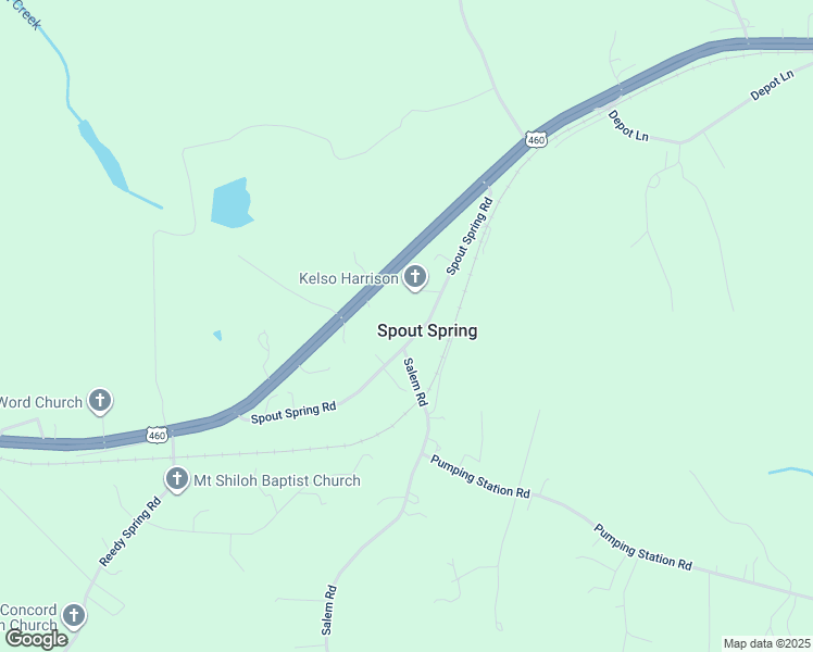 551 Spout Spring Road, Spout Spring VA Walk Score