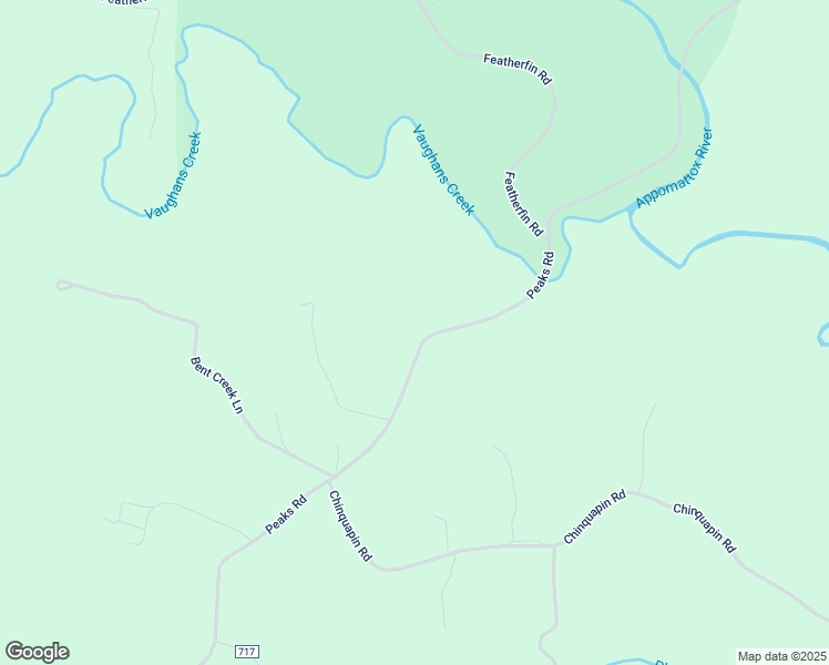 map of restaurants, bars, coffee shops, grocery stores, and more near 3853 Peaks Road in Prospect