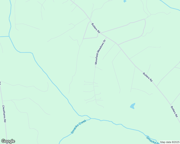 map of restaurants, bars, coffee shops, grocery stores, and more near 9760 Morefield Meadows Drive in Amelia Court House