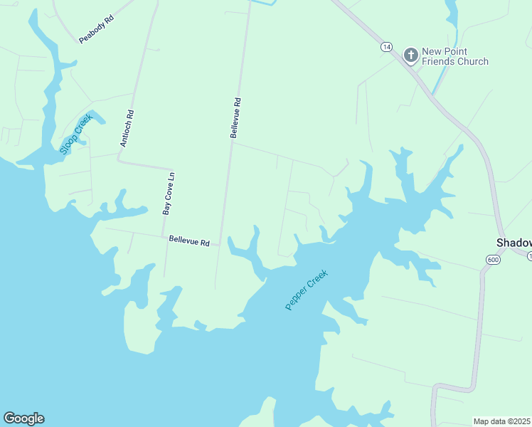 map of restaurants, bars, coffee shops, grocery stores, and more near 372 Pepper Creek Road in Susan