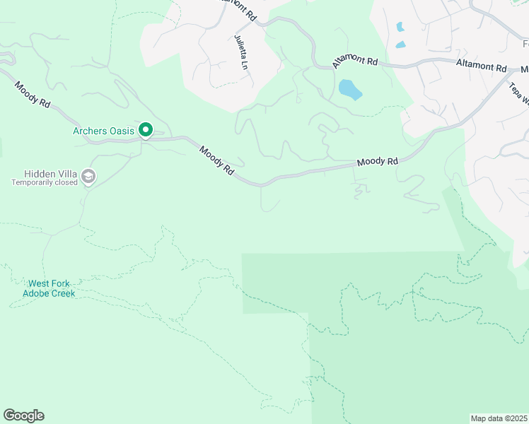 map of restaurants, bars, coffee shops, grocery stores, and more near 12000 Murietta Lane in Los Altos Hills