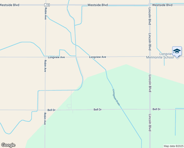 map of restaurants, bars, coffee shops, grocery stores, and more near 13585 Longview Avenue in Livingston