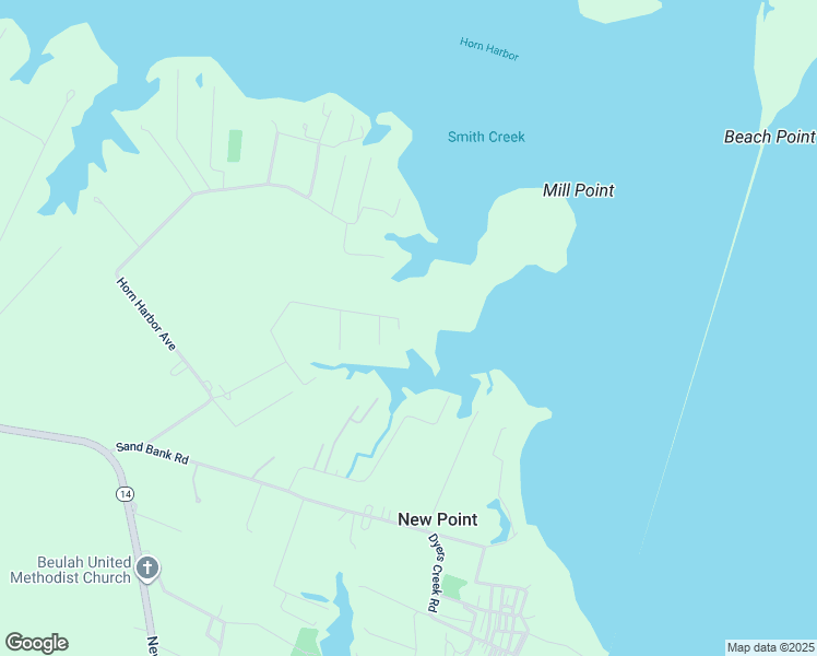 map of restaurants, bars, coffee shops, grocery stores, and more near 532 White Point Lane in New Point