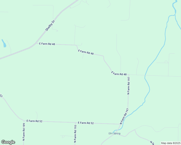 map of restaurants, bars, coffee shops, grocery stores, and more near 8702 North Overland Lane in Fair Grove