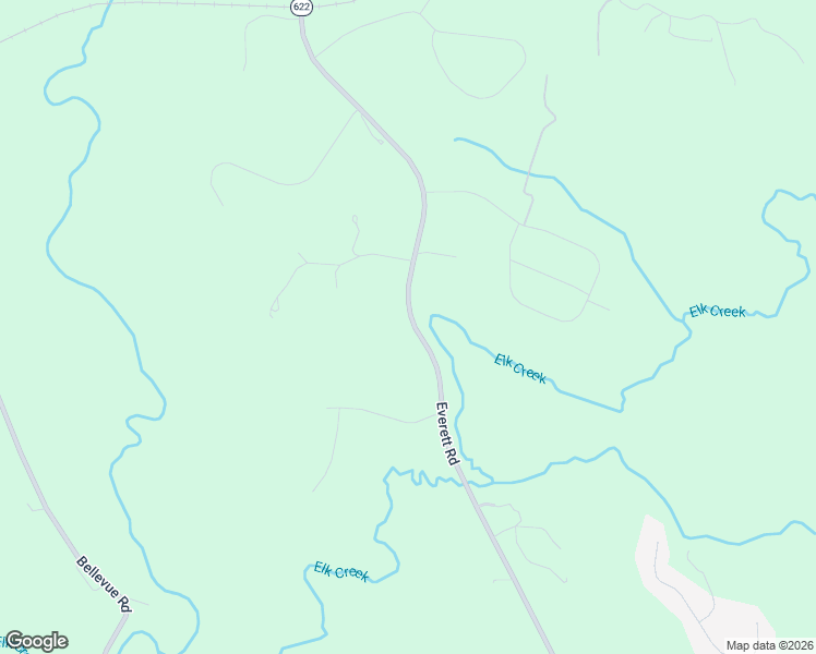 map of restaurants, bars, coffee shops, grocery stores, and more near 2751 Everett Road in Forest